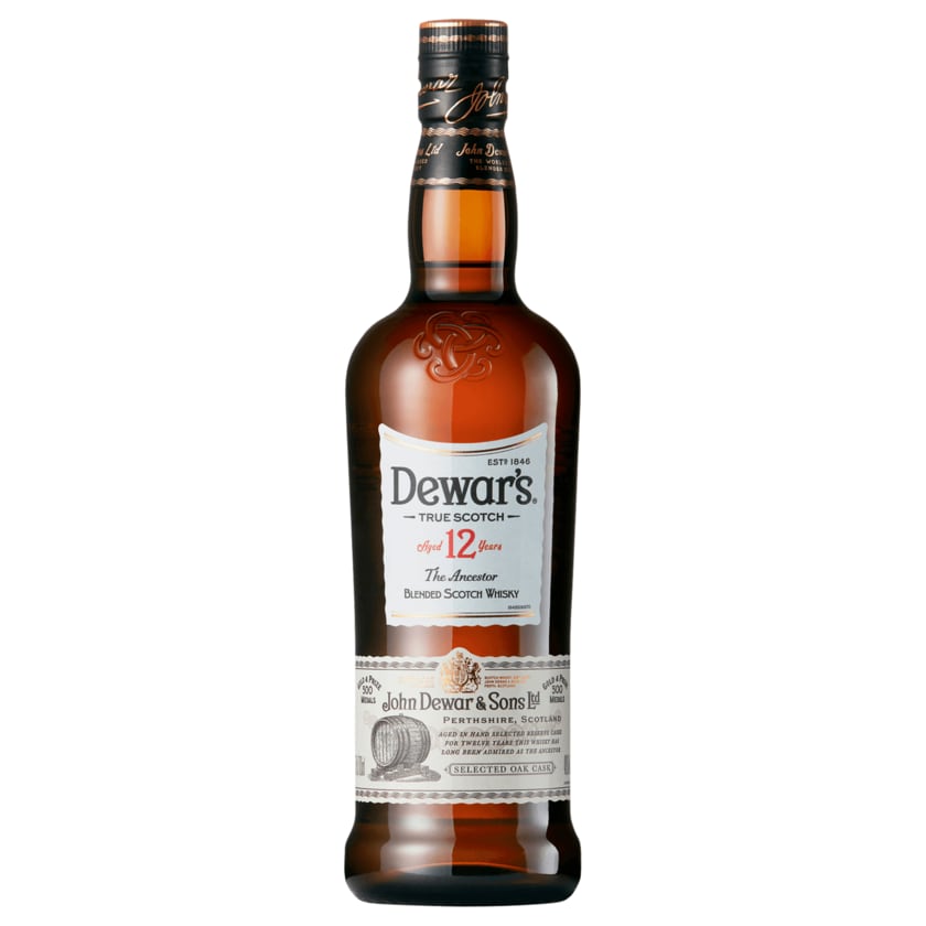 Dewars Scotch Whisky 12 Jahre 40% 0,7l
